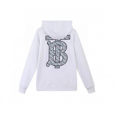 Burberry Mm/Wm Logo Casual Cotton Hoodie White - 버버리 2021 남/녀 로고 캐쥬얼 코튼 후드티 Bur04093x Size(s 