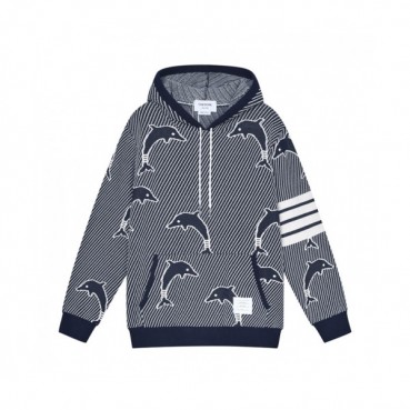 Thom Browne  Mm/Wm Casual Hoodie Navy - 톰브라운 2021 남/녀 캐쥬얼 후디 Thom01418x Size(xs 