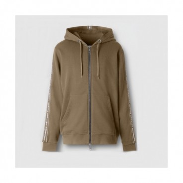 Burberry Mm/Wm Logo Casual Cotton Hoodie Khaki - 버버리 2021 남/녀 로고 캐쥬얼 코튼 후드티 Bur04084x Size(s 