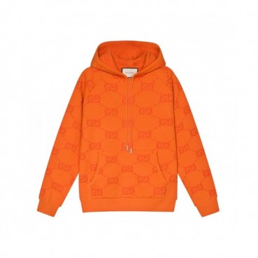 Gucci  Mm/Wm Logo Casual Hoodie Orange - 구찌 2021 남/녀 로고 캐쥬얼 후드티 Guc04031x Size(xs 