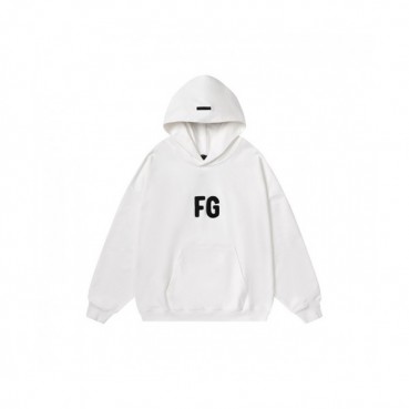 Fear of god  Mm/Wm Logo Oversize Cotton Hoodie White - 피어오브갓 2021 남/녀 로고 오버사이즈 코튼 후드티 Fea0335x Size(s 