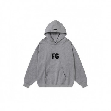 Fear of god  Mm/Wm Logo Oversize Cotton Hoodie Gray - 피어오브갓 2021 남/녀 로고 오버사이즈 코튼 후드티 Fea0333x Size(s 