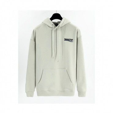 Balenciaga  Mm/Wm Logo Cotton Oversize Hoodie Gray - 발렌시아가 2021 남/녀 로고 코튼 오버사이즈 후디 Bal01162x Size(xs 