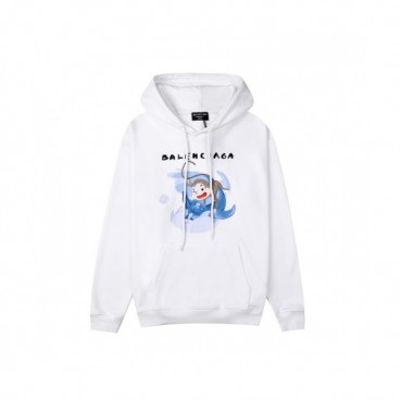 Balenciaga  Mm/Wm Logo Cotton Hoodie White- 발렌시아가 2021 남/녀 로고 코튼 후디 Bal01170x Size(xs 