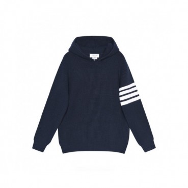 Thom Browne  Mm/Wm Casual Cotton Hoodie Navy - 톰브라운 2021 남/녀 캐쥬얼 코튼 후디 Thom01401x.Size(m 