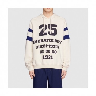 Gucci  Mm/wm Logo Casual Oversize Cotton Hoodie Ivory - 구찌 2021 남/녀 로고 캐쥬얼 오버사이즈 코튼 후드티 Guc03983x Size(xs 