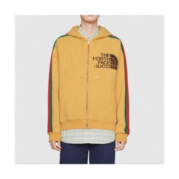 The North Face  Mens Logo Flannel Hoodie Yellow - 노스페이스 2021 남성 로고 플란넬 후디 Nor0212x Size(xs 