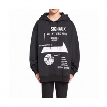 Prada  Mm/Wm Casual Cotton Hoodie Black - 프라다 2021 남/녀 캐쥬얼 코튼 후드티 Pra02353x Size(s 