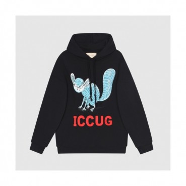Gucci  Mm/wm Logo Casual Oversize Cotton Hoodie Black - 구찌 2021 남/녀 로고 캐쥬얼 오버사이즈 코튼 후드티 Guc03903x Size(s 