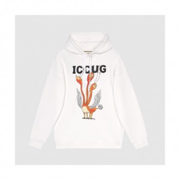 Gucci  Mm/wm Logo Casual Oversize Cotton Hoodie White - 구찌 2021 남/녀 로고 캐쥬얼 오버사이즈 코튼 후드티 Guc03890x Size(s 