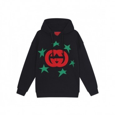 Gucci  Mm/wm Logo Casual Oversize Cotton Hoodie Black - 구찌 2021 남/녀 로고 캐쥬얼 오버사이즈 코튼 후드티 Guc03886x Size(s 