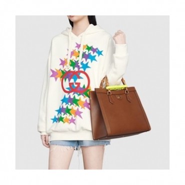 Gucci  Mm/wm Logo Casual Oversize Cotton Hoodie Ivory - 구찌 2021 남/녀 로고 캐쥬얼 오버사이즈 코튼 후드티 Guc03831x Size(s 