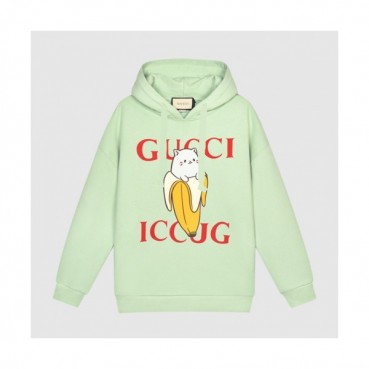 Gucci  Mm/wm Logo Casual Oversize Cotton Hoodie Mint - 구찌 2021 남/녀 로고 캐쥬얼 오버사이즈 코튼 후드티 Guc03797x Size(s 