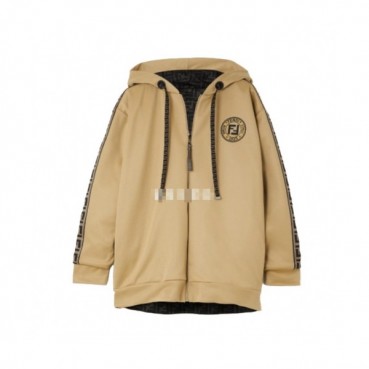 Fendi Womens Logo Casual Cotton Hoodie - 펜디 2021 여성 로고 캐쥬얼 코튼 양면 후디 Fen0919x.Size(s 