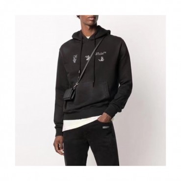 [오프화이트]Off-white 2020 Mens Logo Cotton Hoodie 