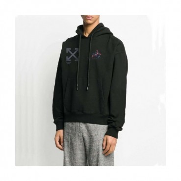 [오프화이트]Off-white 2020 Mens Logo Cotton Hoodie 