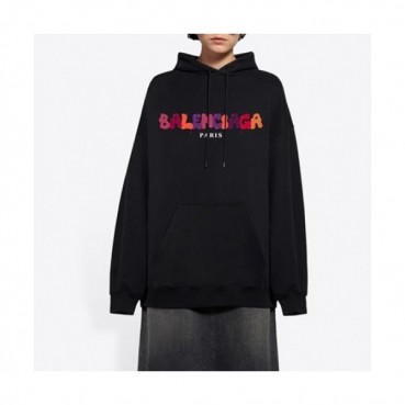[발렌시아가]Balenciaga 2020 Mm/Wm Logo Cotton Hoodie - 발렌시아가 2020 남/녀 로고 코튼 후디 Bal0855x.Size(xs 