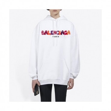 [발렌시아가]Balenciaga 2020 Mm/Wm Logo Cotton Hoodie - 발렌시아가 2020 남/녀 로고 코튼 후디 Bal0854x.Size(xs 