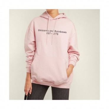 [베트멍]Vetements 2020 Mm/Wm Logo Oversize Cotton Hood Tee - 베트멍 2020 남/녀 로고 오버사이즈 코튼 후드티 Vet0112x.Size(xs 