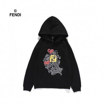 Fendi 2020 Mens Logo Casual Cotton Hoodie - 펜디 2020 남성 로고 캐쥬얼 코튼 후디 Fen0842x