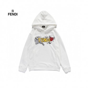 Fendi 2020 Mens Logo Casual Cotton Hoodie - 펜디 2020 남성 로고 캐쥬얼 코튼 후디 Fen0841x