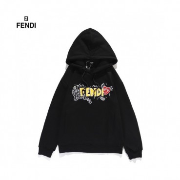 Fendi 2020 Mens Logo Casual Cotton Hoodie - 펜디 2020 남성 로고 캐쥬얼 코튼 후디 Fen0840x