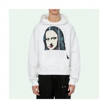 [오프화이트]Off-white 2020 Mens Logo Cotton Hoodie 