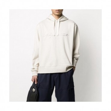[요지야마모토]Y-3 2020 Mens Logo Street Cotton HoodT 