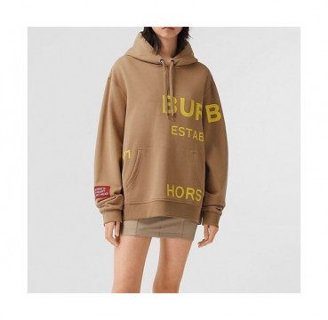 [버버리]Burberry 2020 Mm/Wm Logo Casual Cotton Hoodie - 버버리 2020 남/녀 로고 캐쥬얼 코튼 후디 Bur03131x.Size(s 