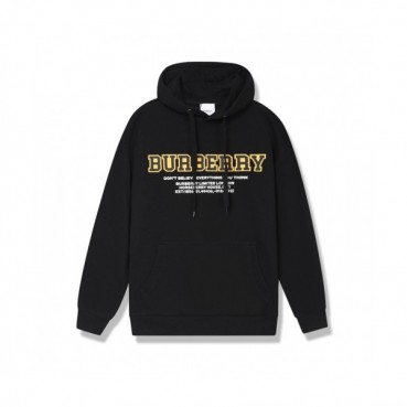 [버버리]Burberry 2020 Mens Logo Casual Cotton Hoodie - 버버리 2020 남성 로고 캐쥬얼 코튼 후디 Bur03091x.Size(s 