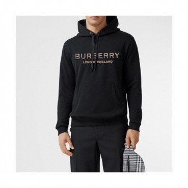 [버버리]Burberry 2020 Mm/Wm Logo Casual Cotton Hoodie - 버버리 2020 남자 로고 캐쥬얼 코튼 후디 Bur03060x.Size(s 