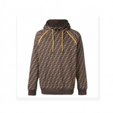 Fendi 2020 Mens Logo Casual Cotton Hoodie - 펜디 2020 남성 로고 캐쥬얼 코튼 후디 Fen0821x