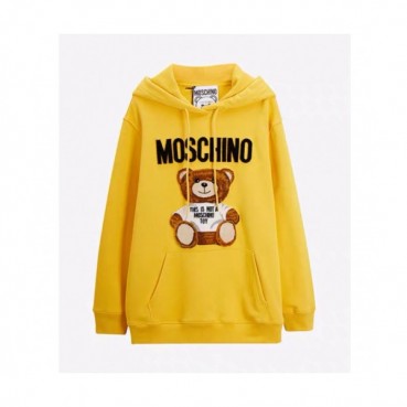 [모스키노]Moschino 2020 Mm/Wm Teddy Bear Cotton Hoodie - 모스키노 2020 남/녀 테디 비어 코튼 후드티 Mos0107x.Size(s 