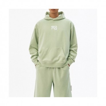 [매장판]Alexsander Wang 2020 Mm/Wm Logo Cotton Hoodie - 알렉산더왕 2020 남/녀 로고 코튼 후드티 Alw0137x.Size(xs 