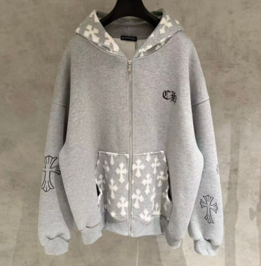 크롬하츠 남성 라운드 후드집업 - Chrome Hearts Mens Round Hoodie 