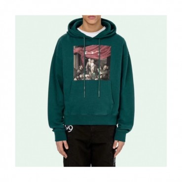 [오프화이트]Off-white 2020 Mens Logo Cotton Zip