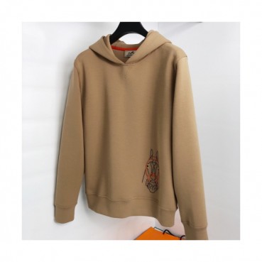 Hermes 2020 Mens Logo Casual Cotton Hoodie - 에르메스 2020 남성 로고 캐쥬얼 코튼 후드티 Her0510x.Size(m 