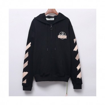 [오프화이트]Off-white 2020 Mens Logo Cotton Zip
