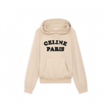 Celine Mm/Wm Logo Cotton Hoodie - 셀린느 2020 남자 로고 코튼 후드티 Cel0068x.Size(s 