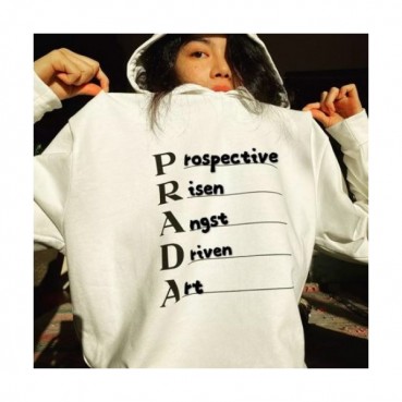 [프라다]Prada 2020 Mens Logo Casual Cotton Hoodie - 프라다 2020 남성 로고 캐쥬얼 코튼 후드티 Pra0202x.Size(m 