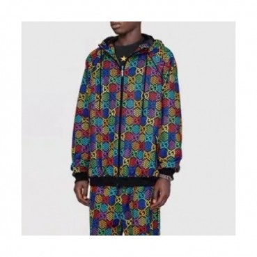 [구찌]Gucci 2020 Mens Logo Casual Zip-up Hoodie 
