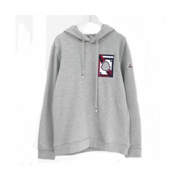 [몽클레어]Moncler 2020 Mens Logo Casual Cotton Hoodie - 몽클레어 2020 남성 로고 캐쥬얼 코튼 후디 Moc01517x.Size(m 