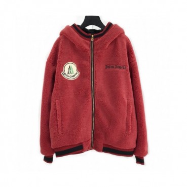 [팜 엔젤스]Palm Angels 2020 Mm/Wm Logo Flannel Hoodie - 팜 엔젤스 2020 남자 로고 플란넬 후디 Pam0115x.Size(m 