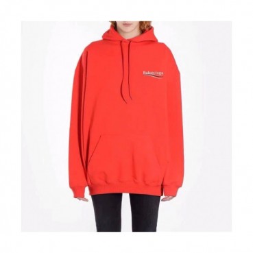 [발렌시아가]Balenciaga 2020 Mm/Wm Logo Oversize Cotton Hoodie - 발렌시아가 2020 남자 로고 오버사이즈 코튼 기모 후디 Bal0503x.Size(s 