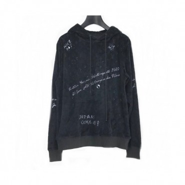 [루이비통]Louis vuitton 2020 Mm/Wm Logo Velvet Hoodie - 루이비통 2020 남자 로고 벨벳 후디 Lou01681x.Size(m 