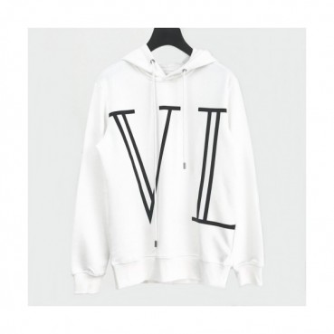 [발렌티노]Valentino 2020 Mens Logo Casual Cotton Hoodie - 발렌티노 2020 남성 로고 캐쥬얼 코튼 후디 Val0346x.Size(m 