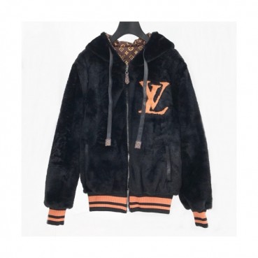 [루이비통]Louis vuitton 2020 Mm/Wm Logo Velvet Hoodie - 루이비통 2020 남자 로고 벨벳 양면 후디 Lou01654x.Size(m 