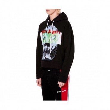 [팜 엔젤스]Palm Angels 2020 Mm/Wm Logo Oversize Cotton Hoodie - 팜 엔젤스 2020 남자 로고 오버사이즈 코튼 후디 Pam0079x.Size(s 