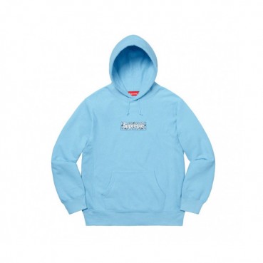 Supreme 2019 Mm/Wm Box Logo Casual Cotton HoodT - 슈프림 2019 남자 박스로고 캐쥬얼 코튼 기모 후드티 Sup0074x.Size(s 