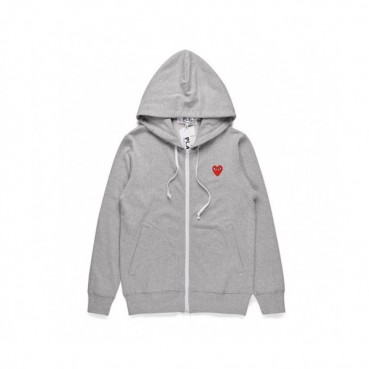 Cdgplay 2019 Unisex Logo Cotton Hooded - 꼼데가르송 2019 남/녀 로고 코튼 후드티 